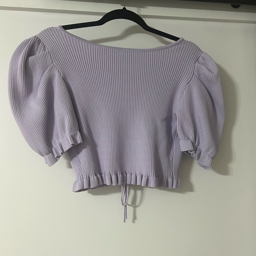 Endless Rose  bubble sleeve top size small